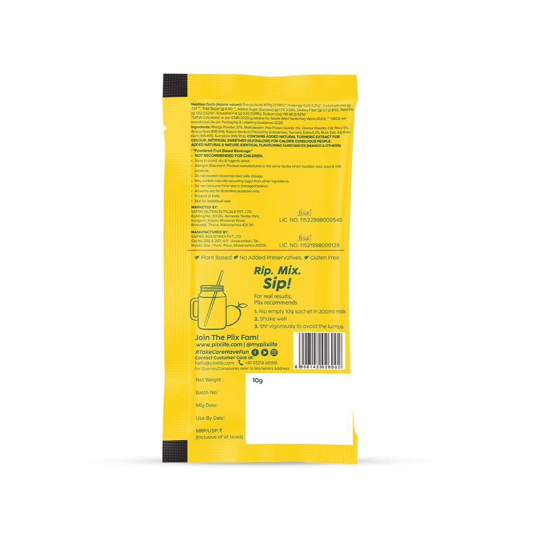 Mango Smoothie Sachets