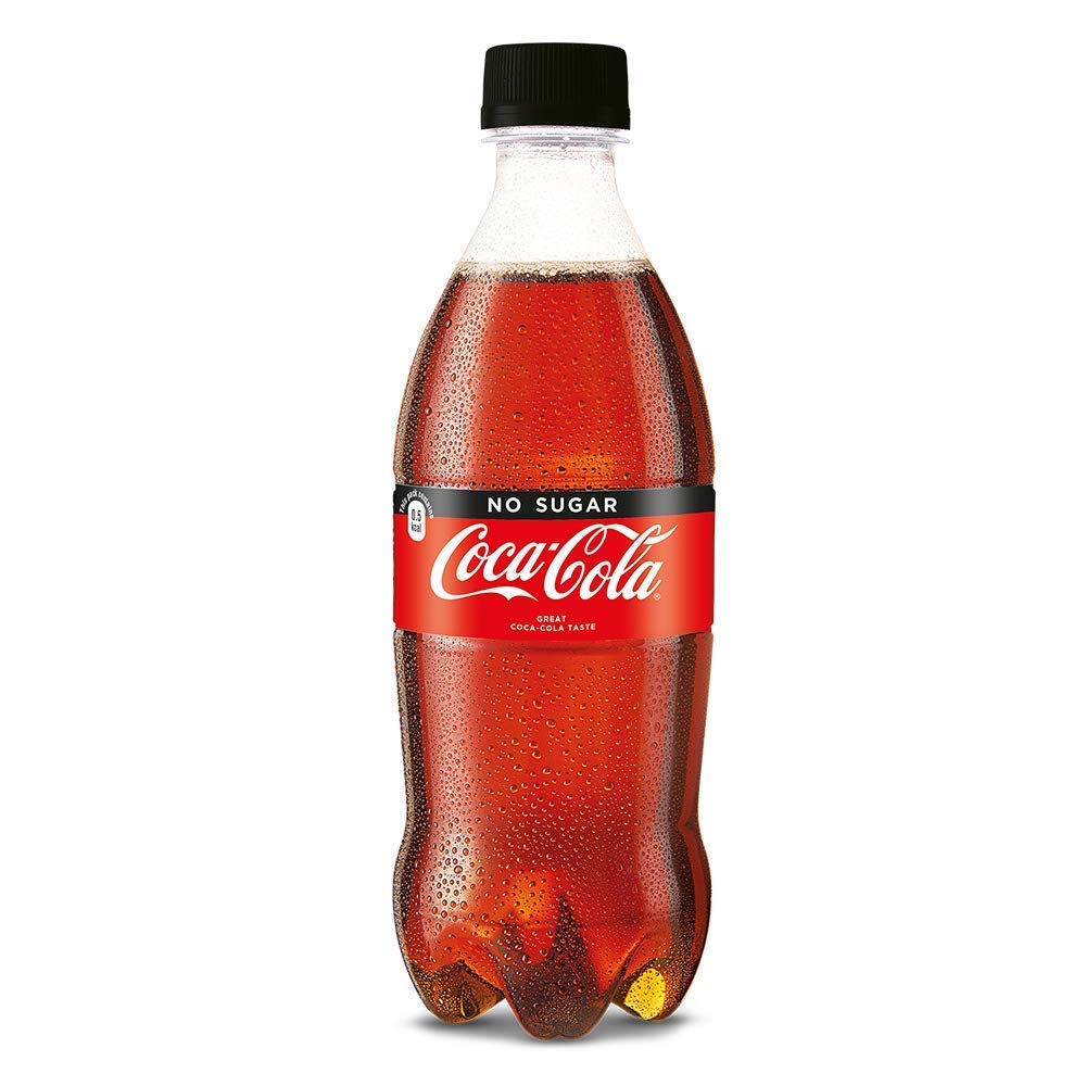 Coca Cola No Sugar 250ml Can Refreshing Sugar Free Cola
