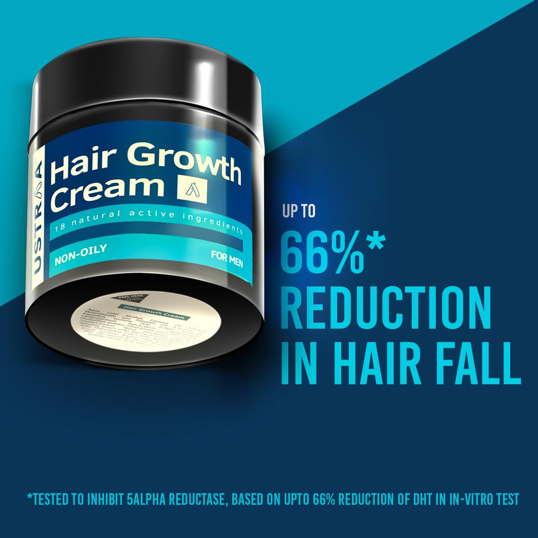 USTRAA Hair Growth Cream 100g with Onion & Blackseed Oil