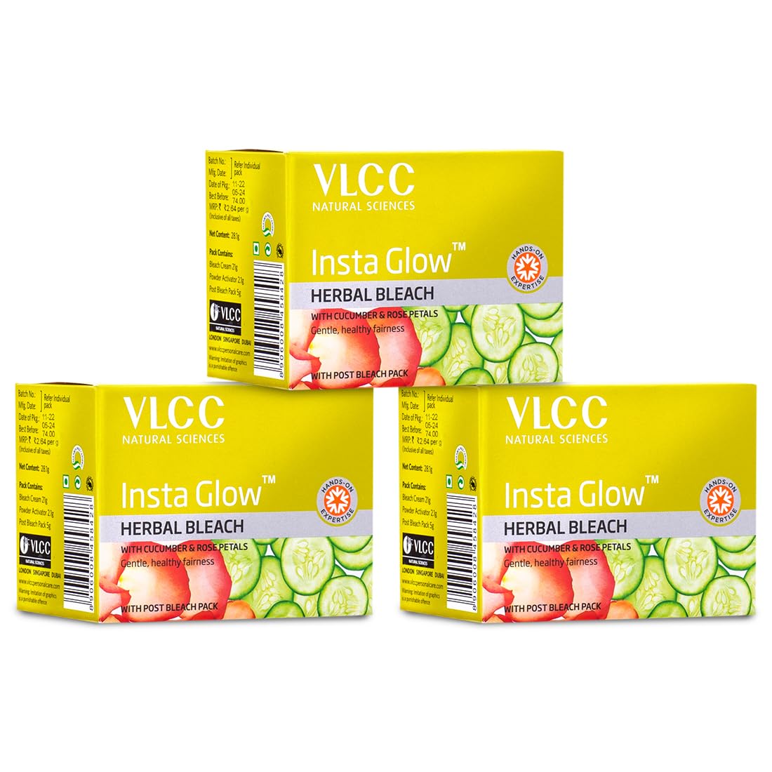 VLCC Insta Glow Herbal Bleach Cream
