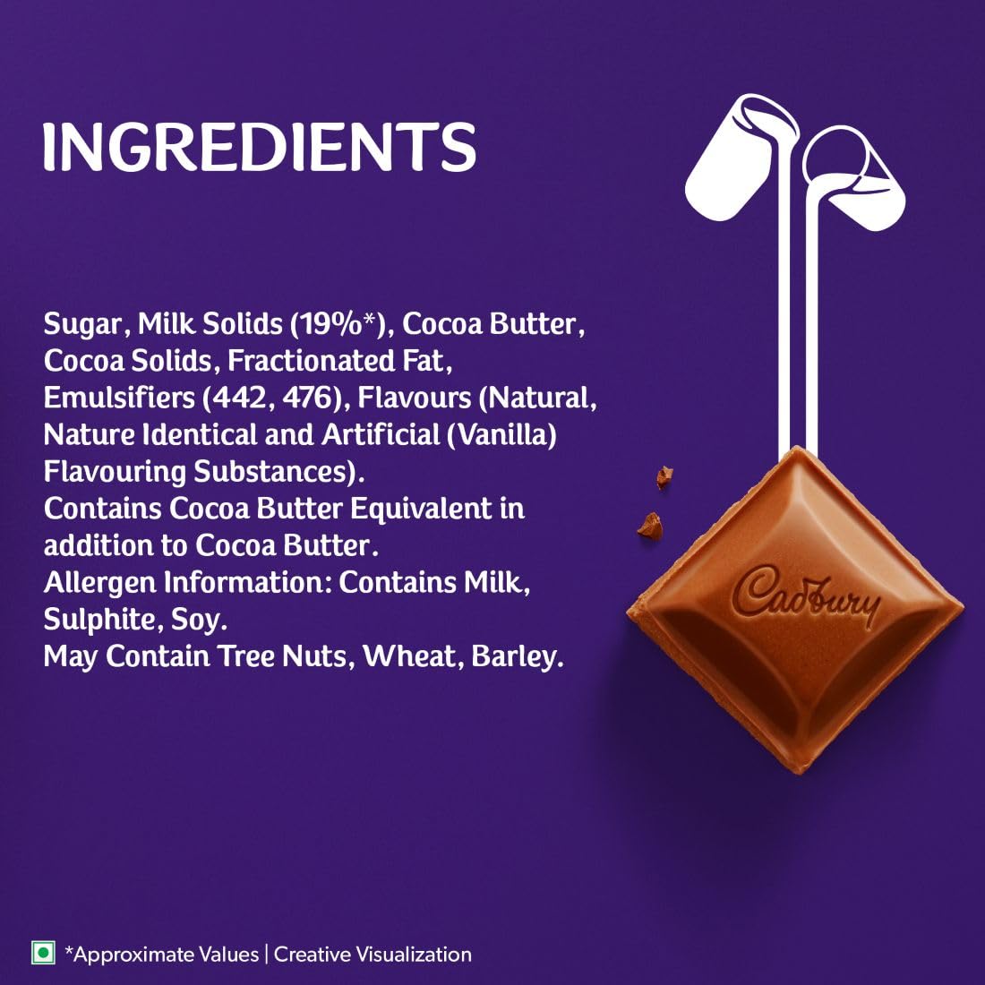 Cadbury Dairy Milk Milk Chocolate Bar 11g Classic Sweet Treat