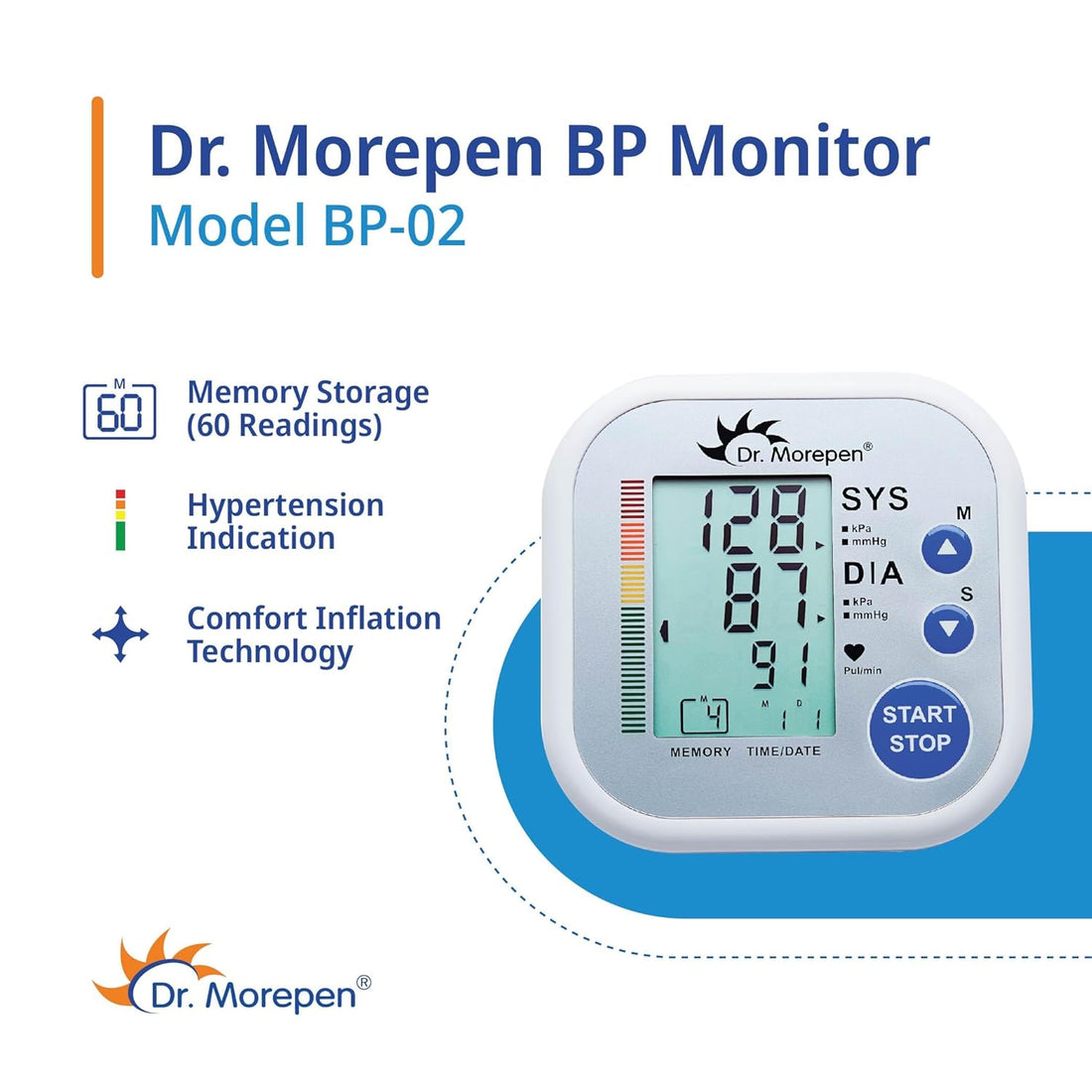 Dr. Morepen Automatic Blood Pressure Monitor