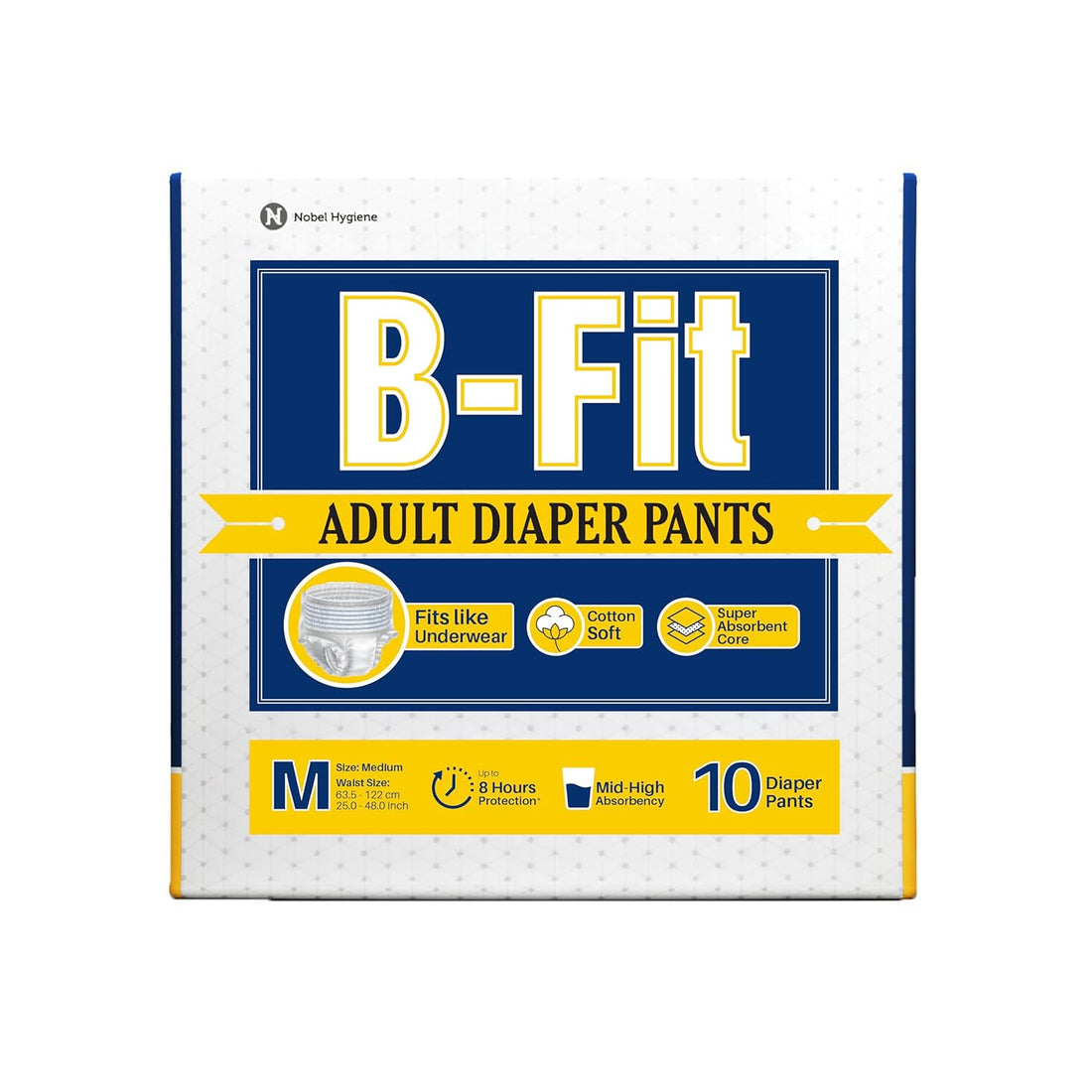 Adult Diapers Pant Style M 10 Count