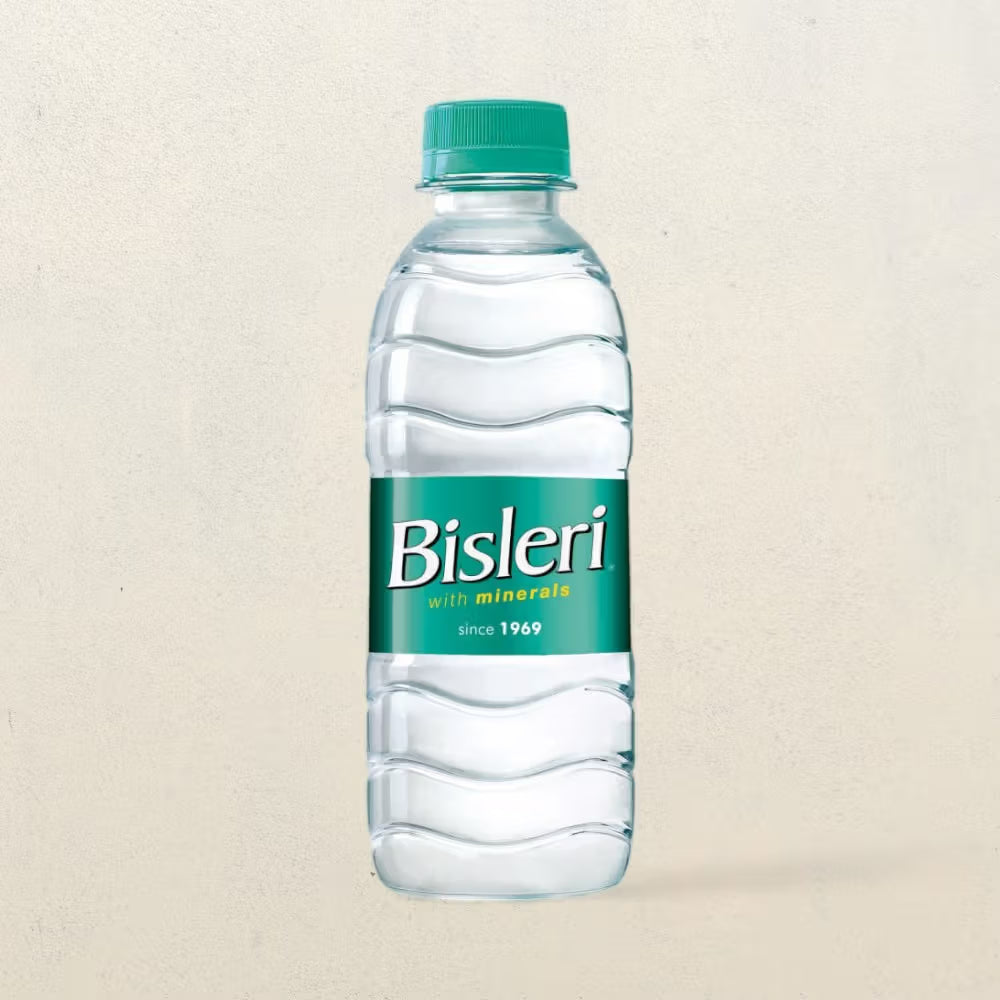 Bisleri 250ml Packaged Drinking Water Bottle - Pure, Mineral-Enriched Hydration