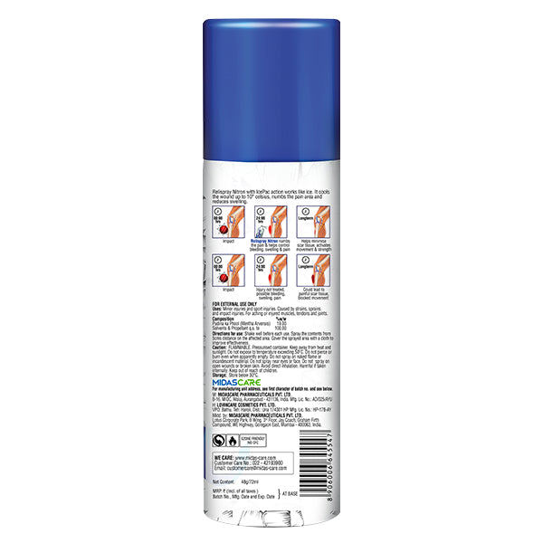 Relispray Nitron Pain Relief Spray