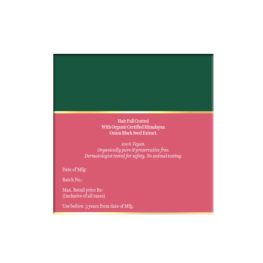 Onion Black Seed Hair Mask