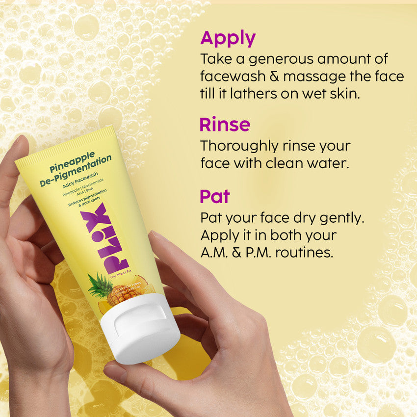 5% Pineapple Foaming Facewash
