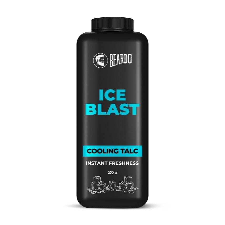 Beardo Ice Blast Cooling Talc for Instant Refreshing Comfort