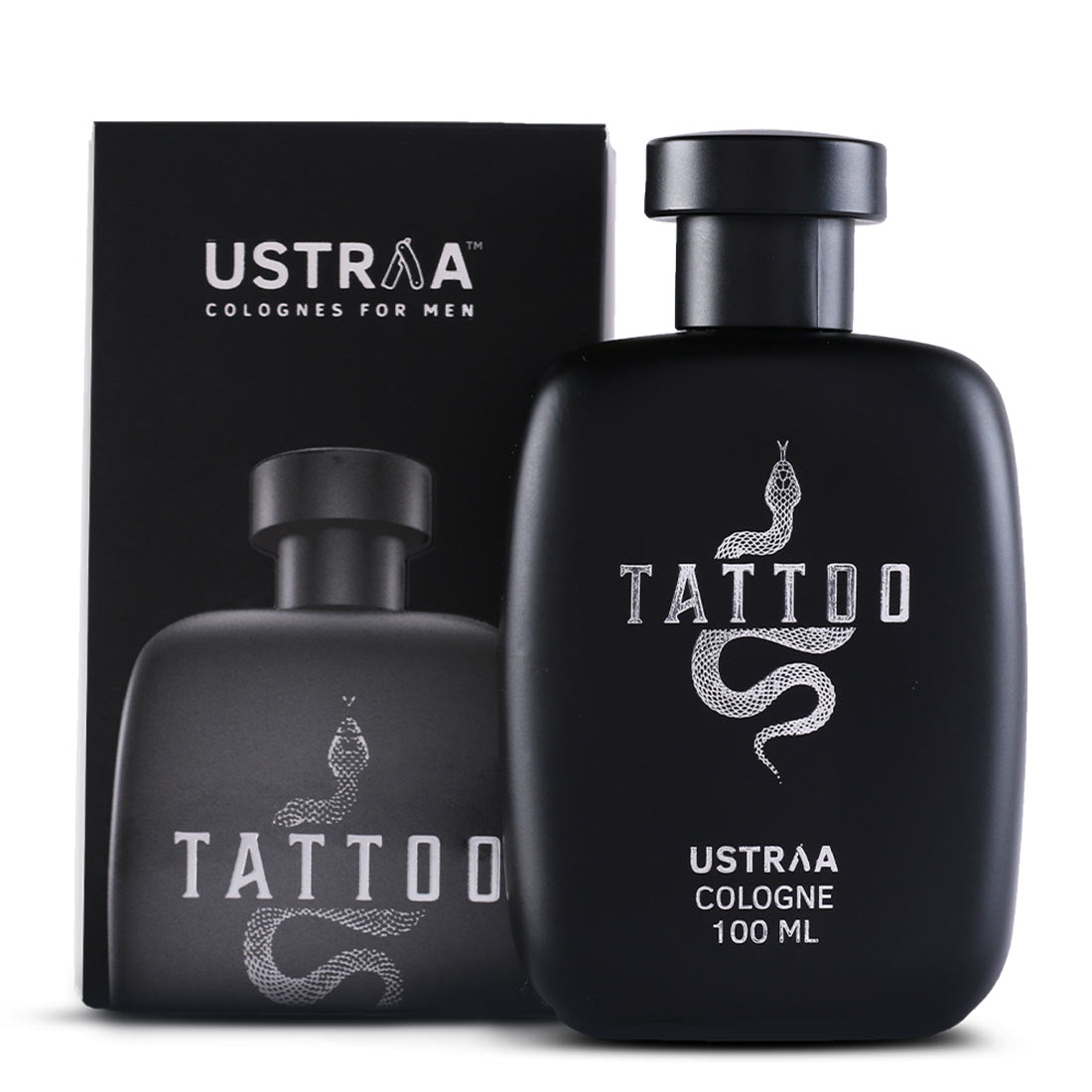 USTRAA Tattoo Cologne Bundle: Bold, Long-Lasting Fragrance for Men (2x100ml)