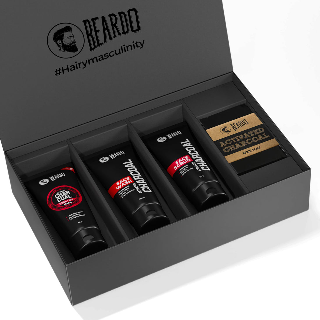 Beardo Charcoal Combo