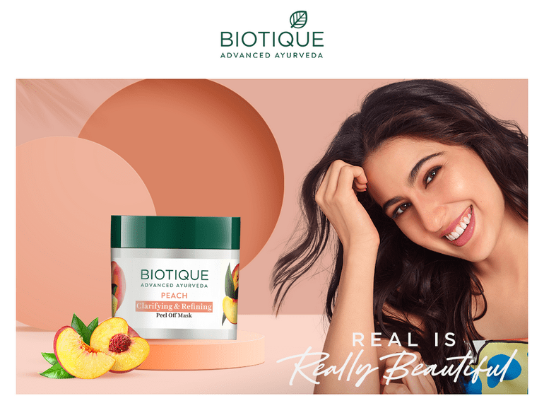 Peach Clarifying Face Mask
