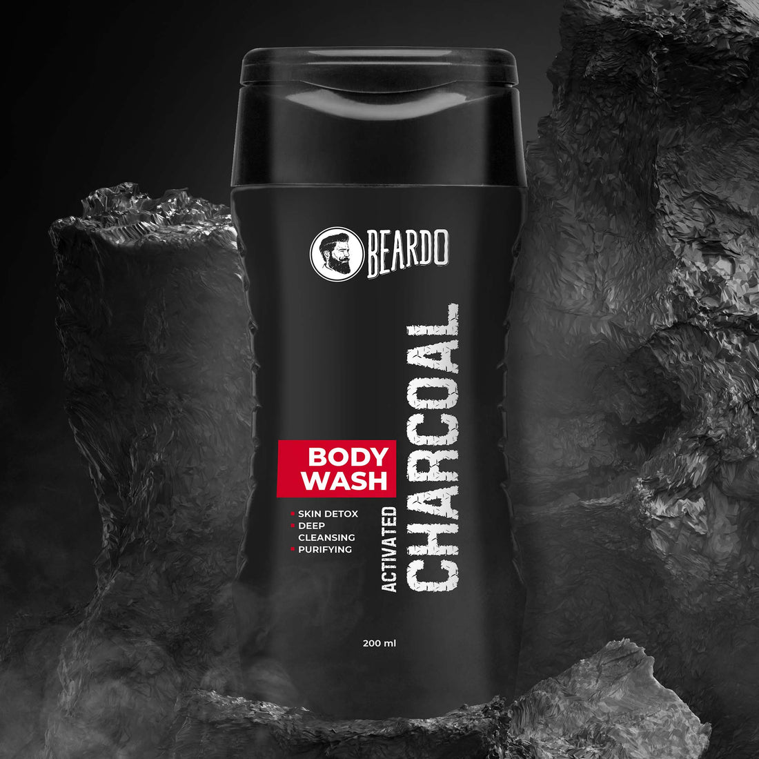 Beardo Charcoal Face & Body Wash