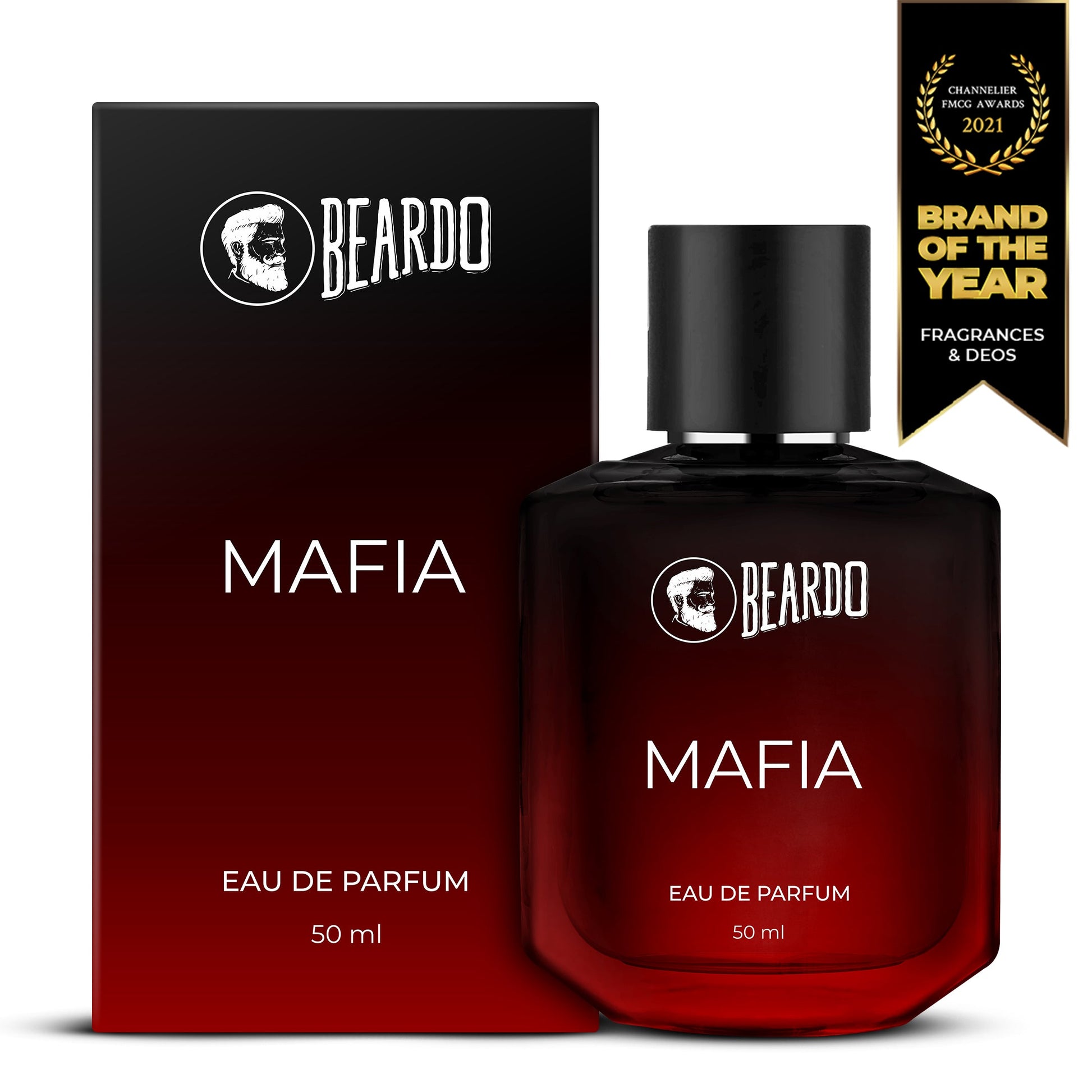 Beardo Whiskey Smoke Bourbon & Mafia EDP 50ml