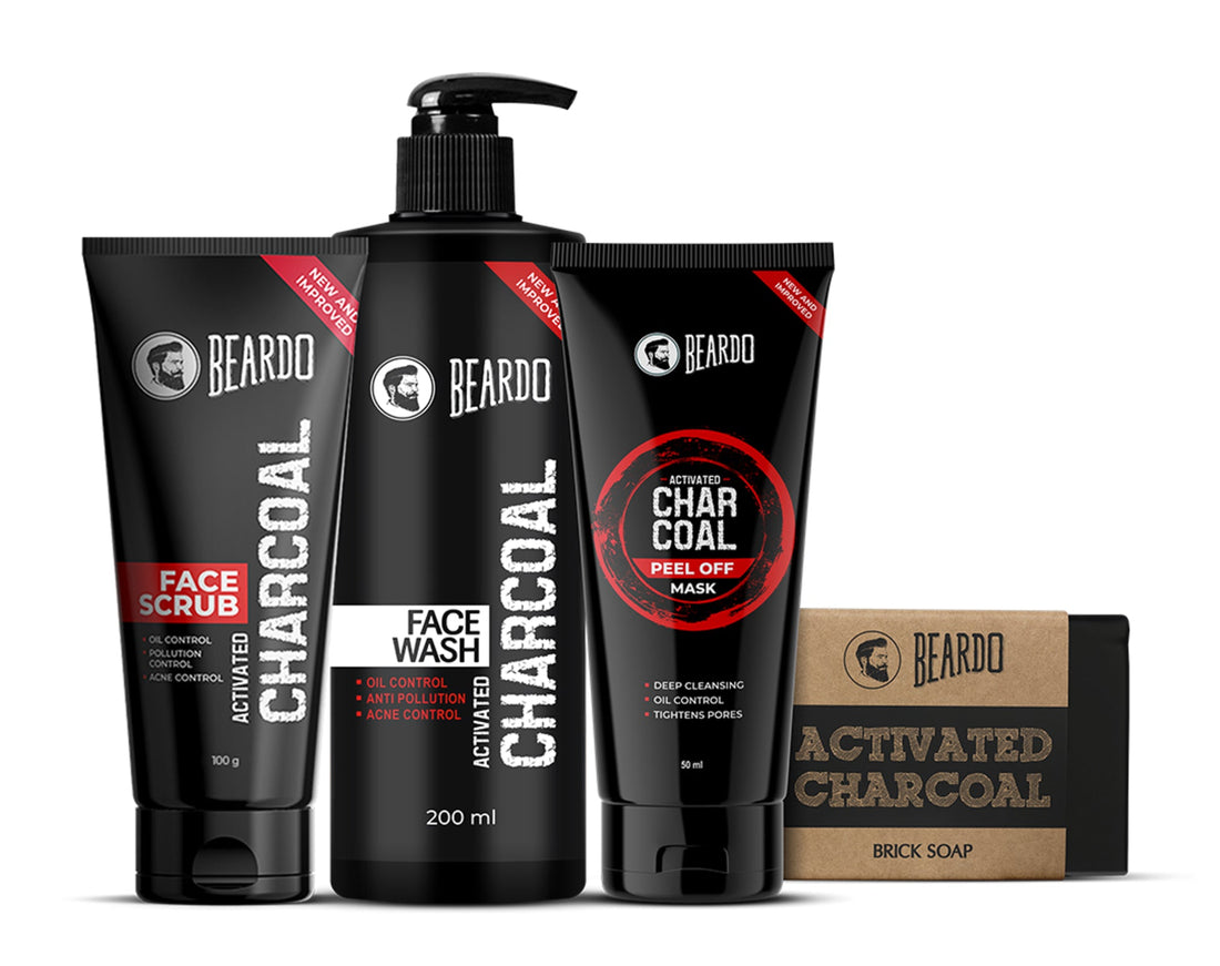 Beardo Power Black Combo Kit