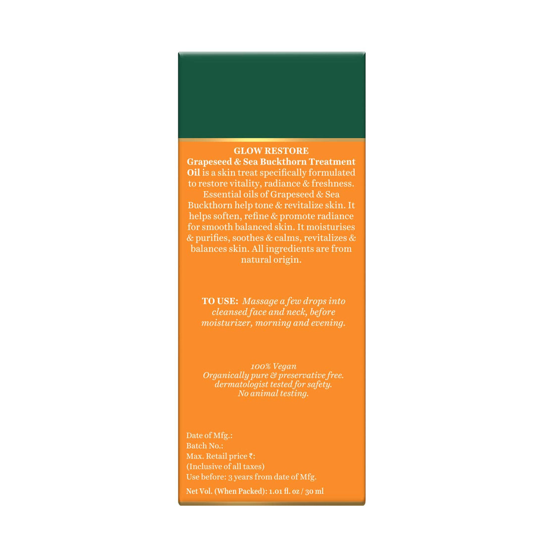 Glow Restore Grapeseed Oil 30ml