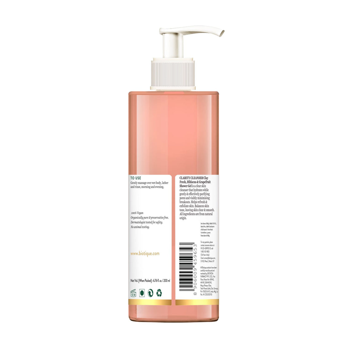 Clay Fresh Hibiscus Shower Gel