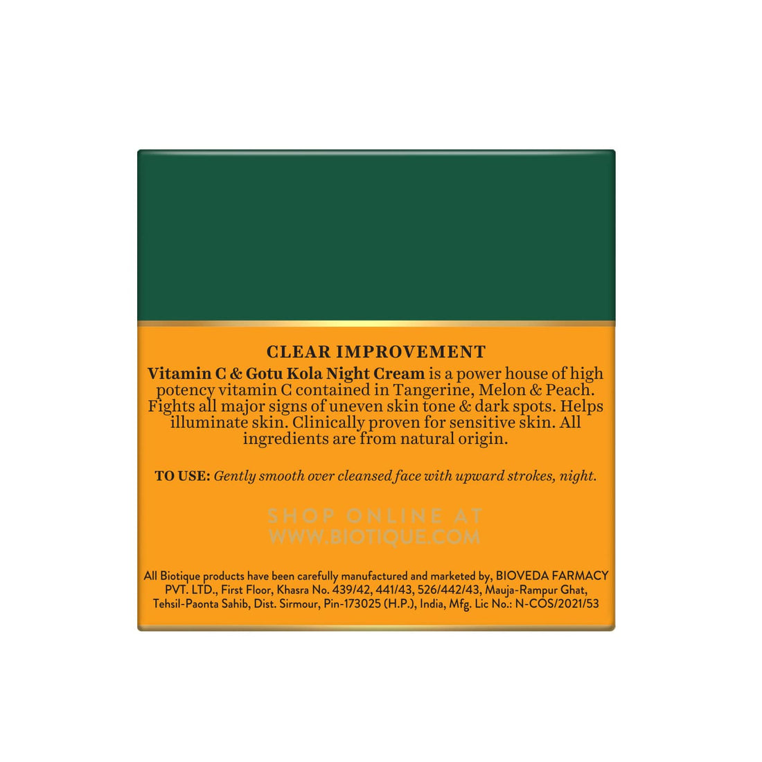 Vitamin C Night Cream 50Gm