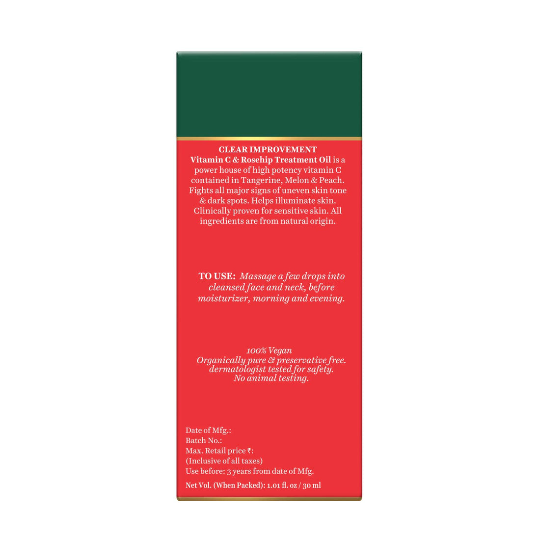 Vitamin C Rosehip Oil 30ml