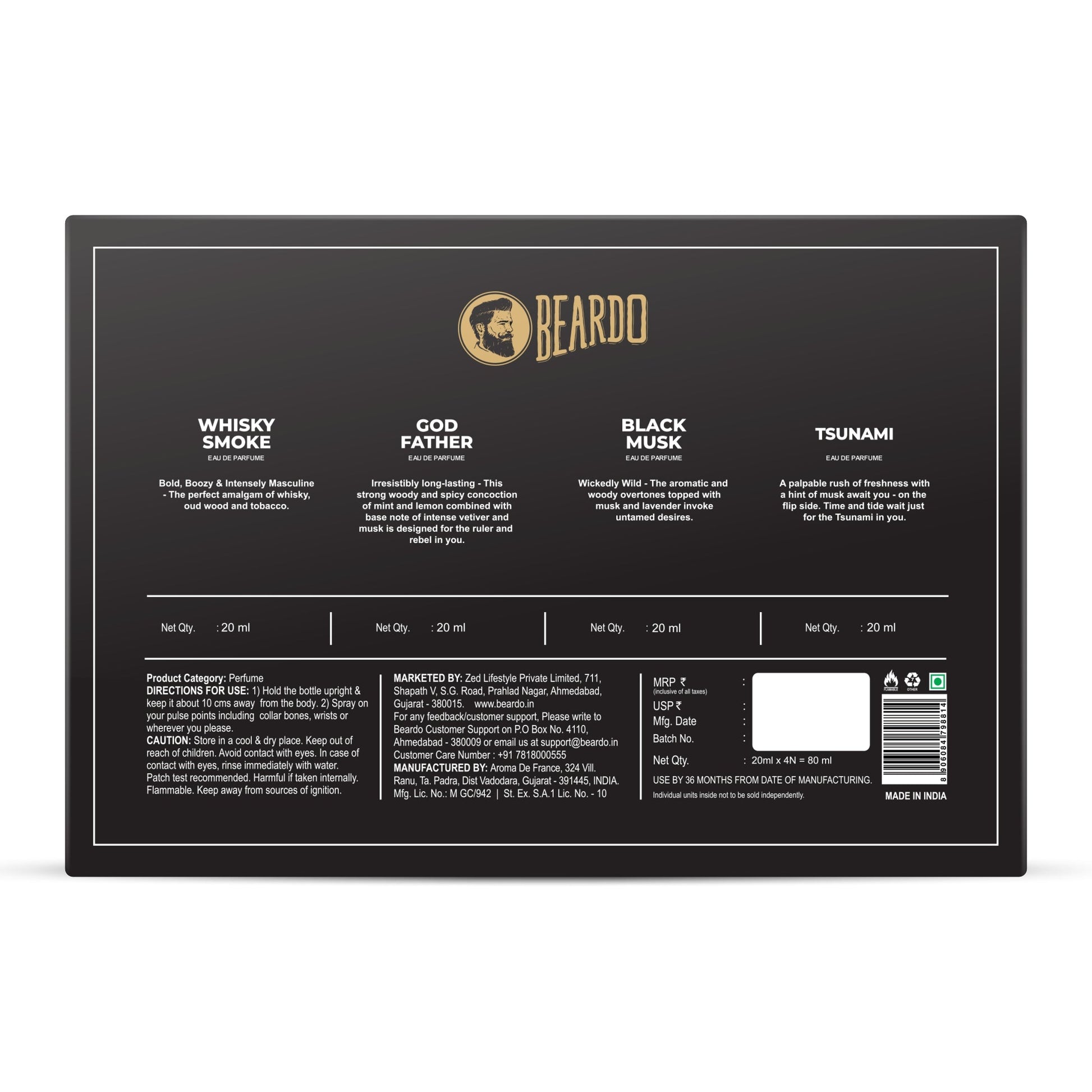 Beardo Best Perfume Gift Set