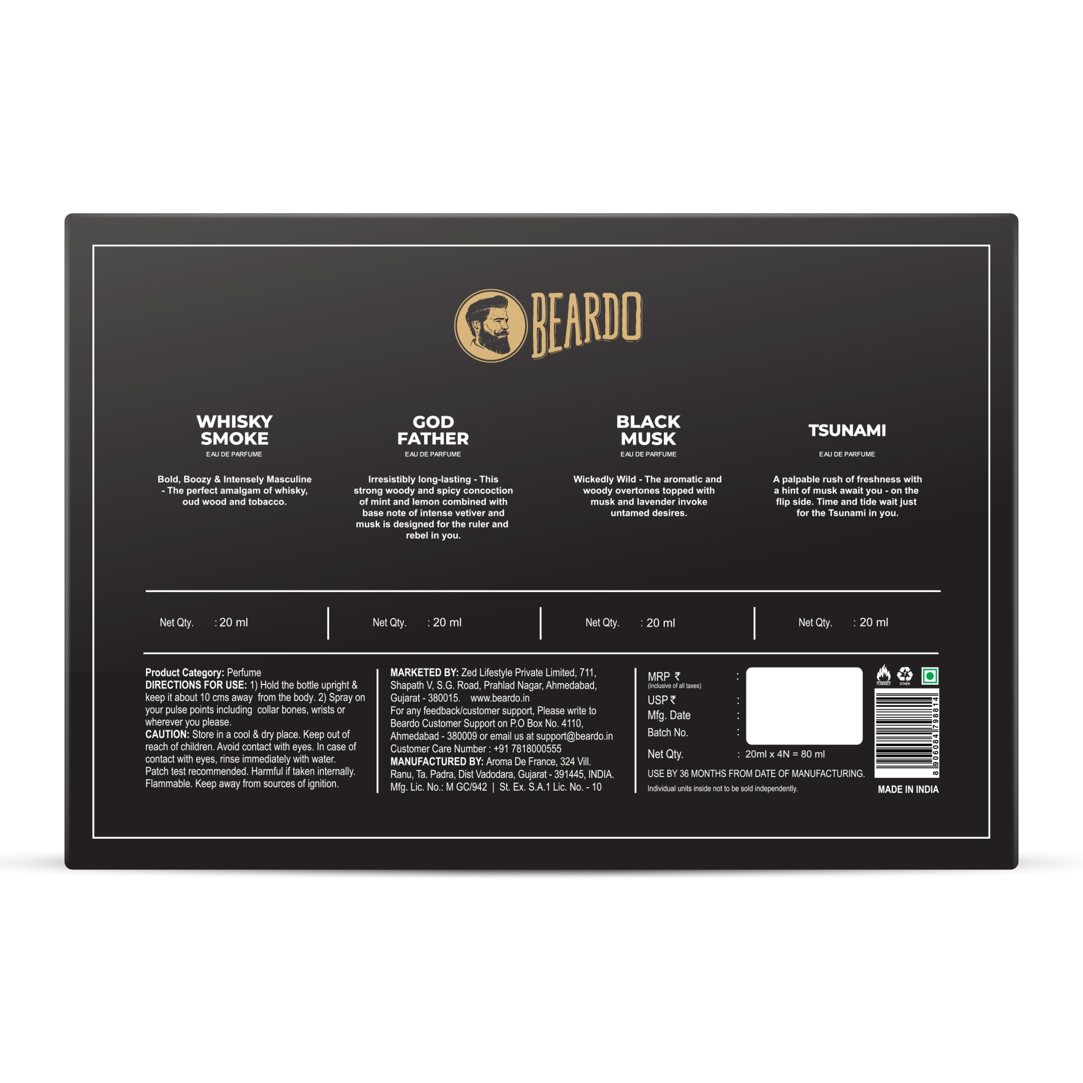 Beardo Best Perfume Gift Set