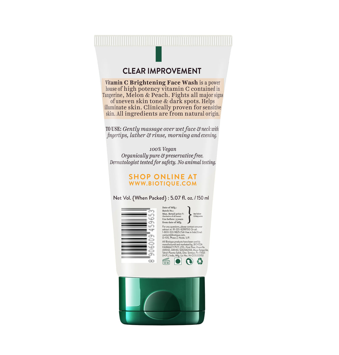Biotique Vitamin C Brightening Face Wash