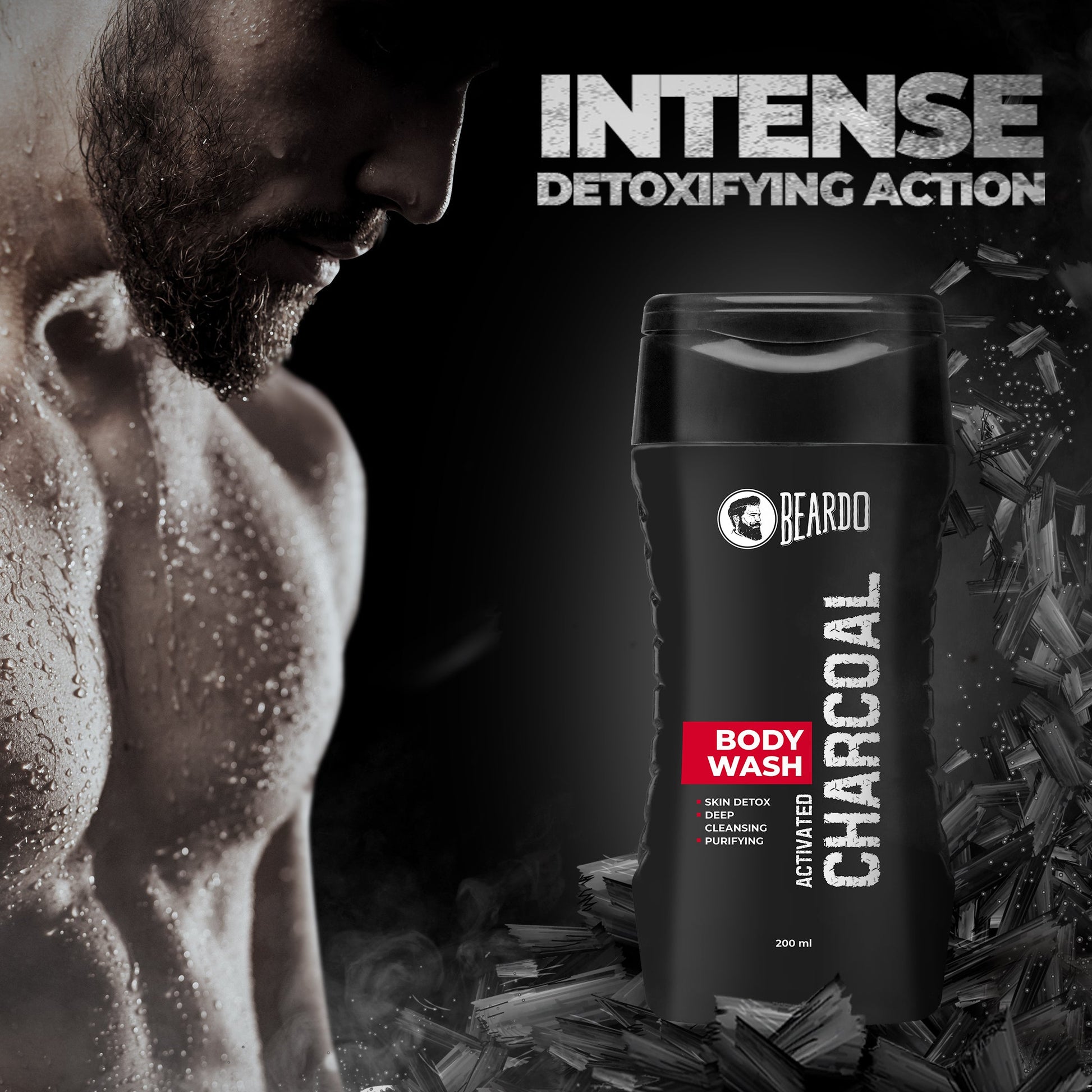 Beardo Charcoal Bodywash