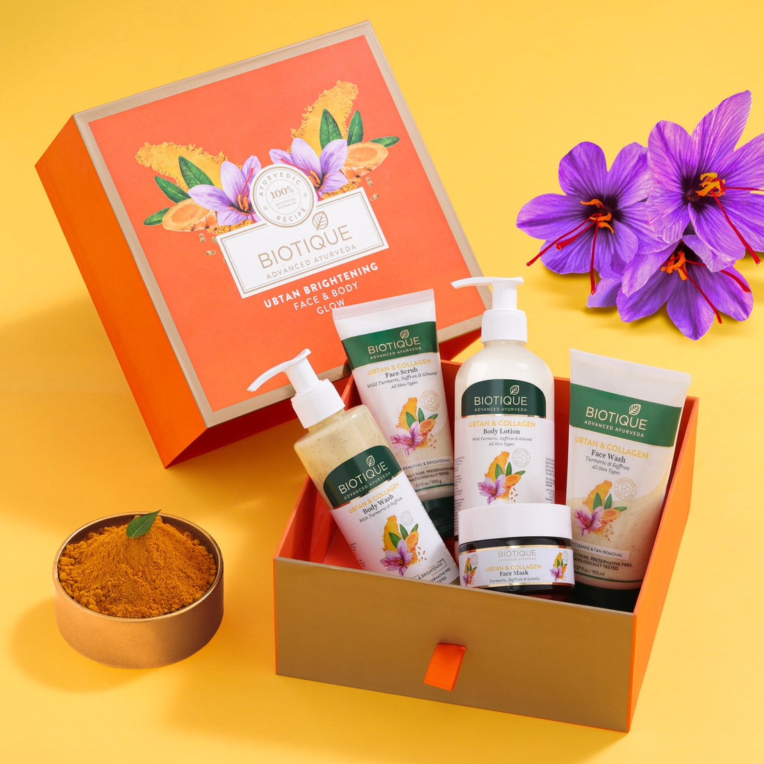 Ubtan Glowing Skin Essential Gift Kit