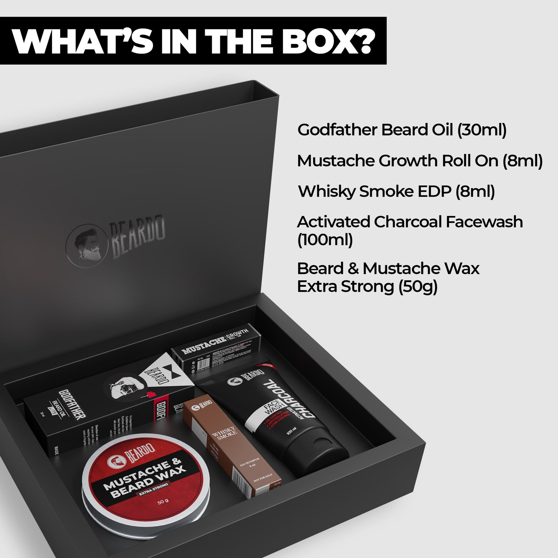 Beardo 5-in-1 Grooming Gift Set