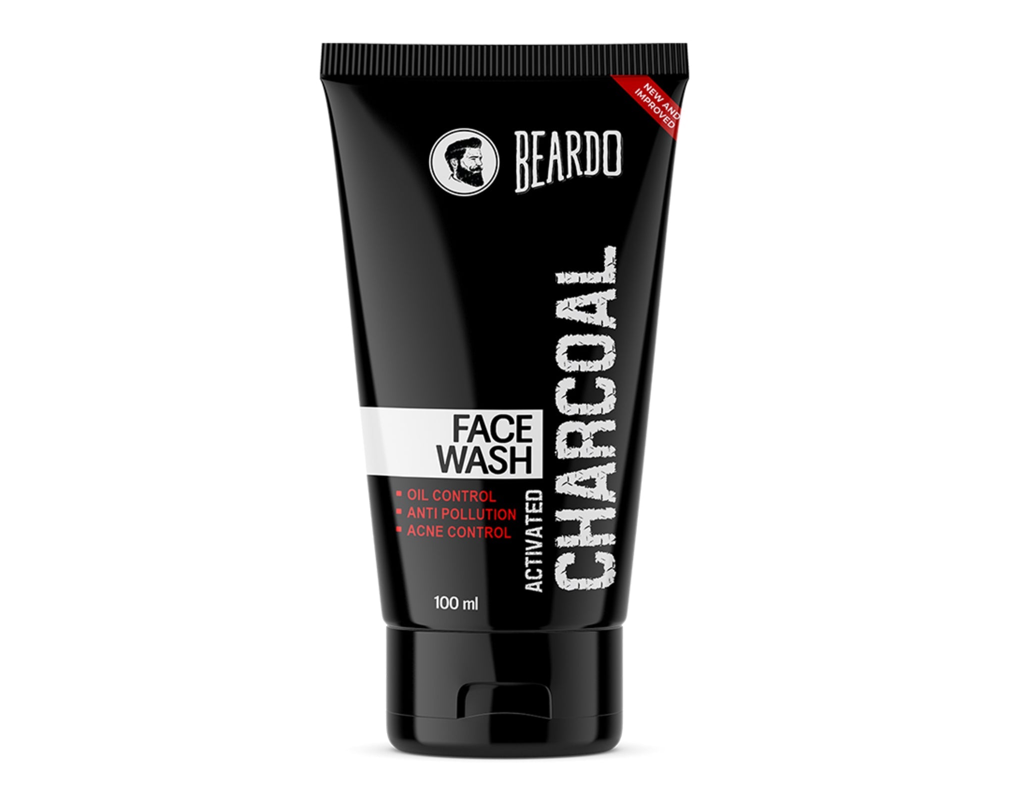 Beardo Activated Charcoal Face Wash and Peel Off Mask Combo