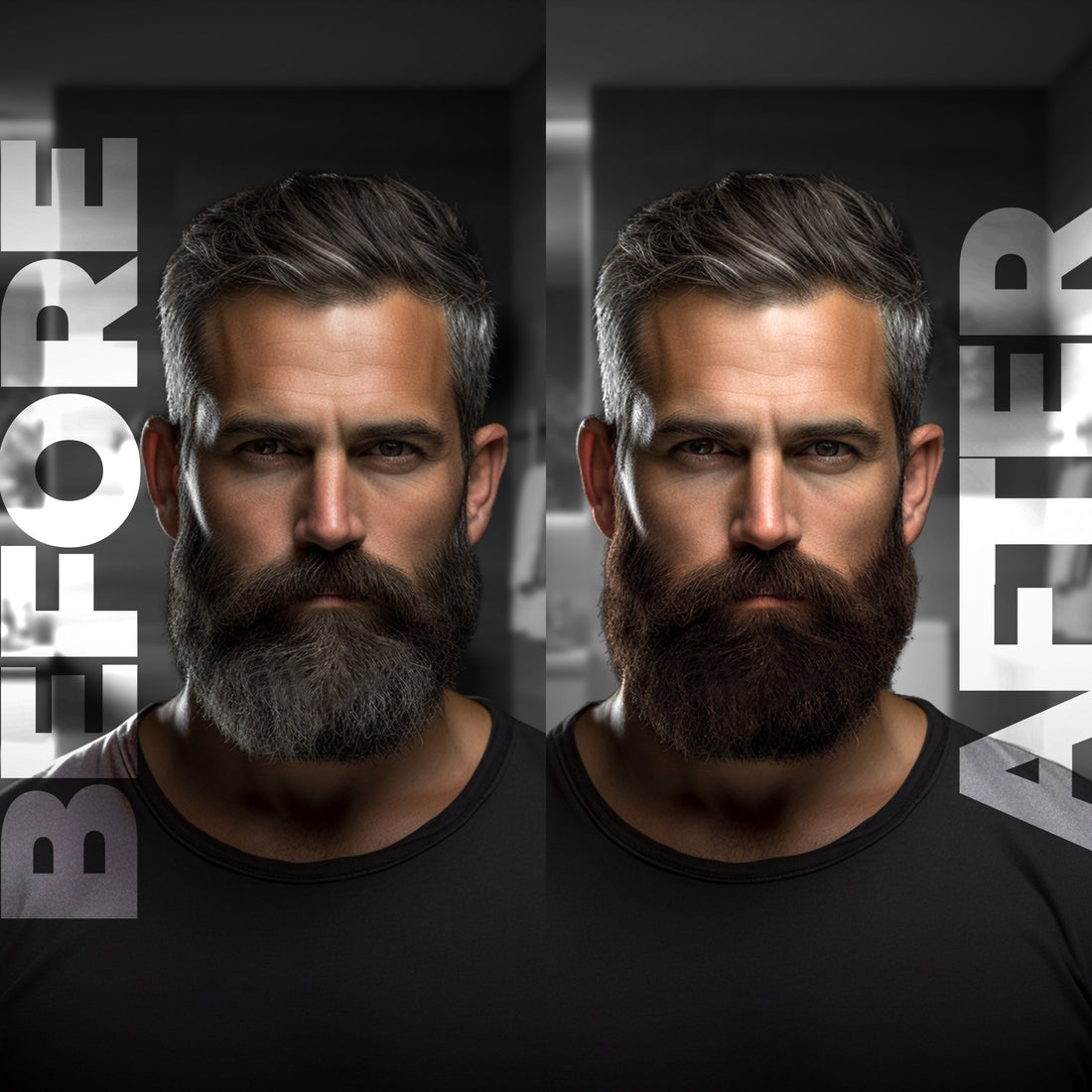 Beardo Dark Brown Beard Colour