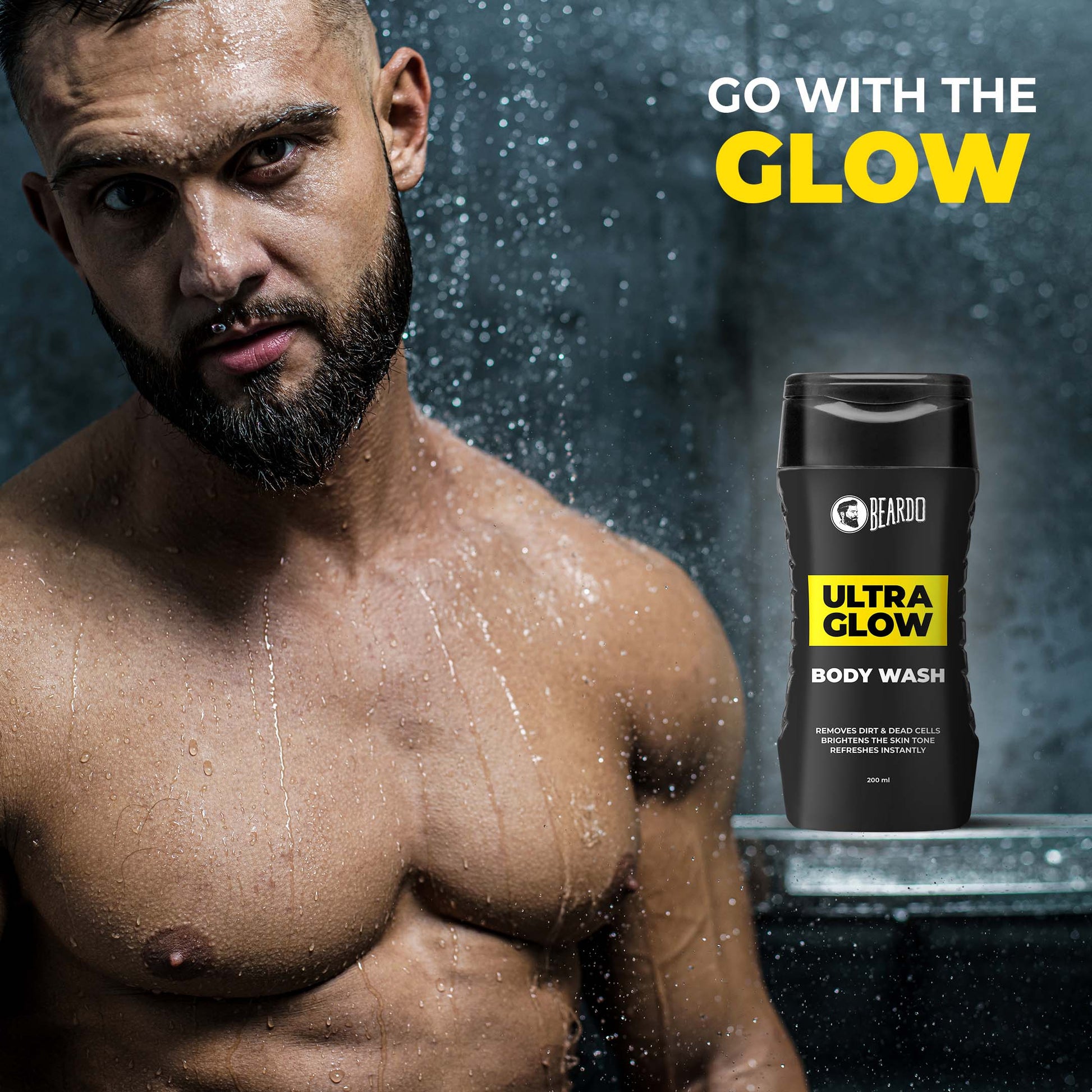 Beardo Head to Toe Glow Combo Set