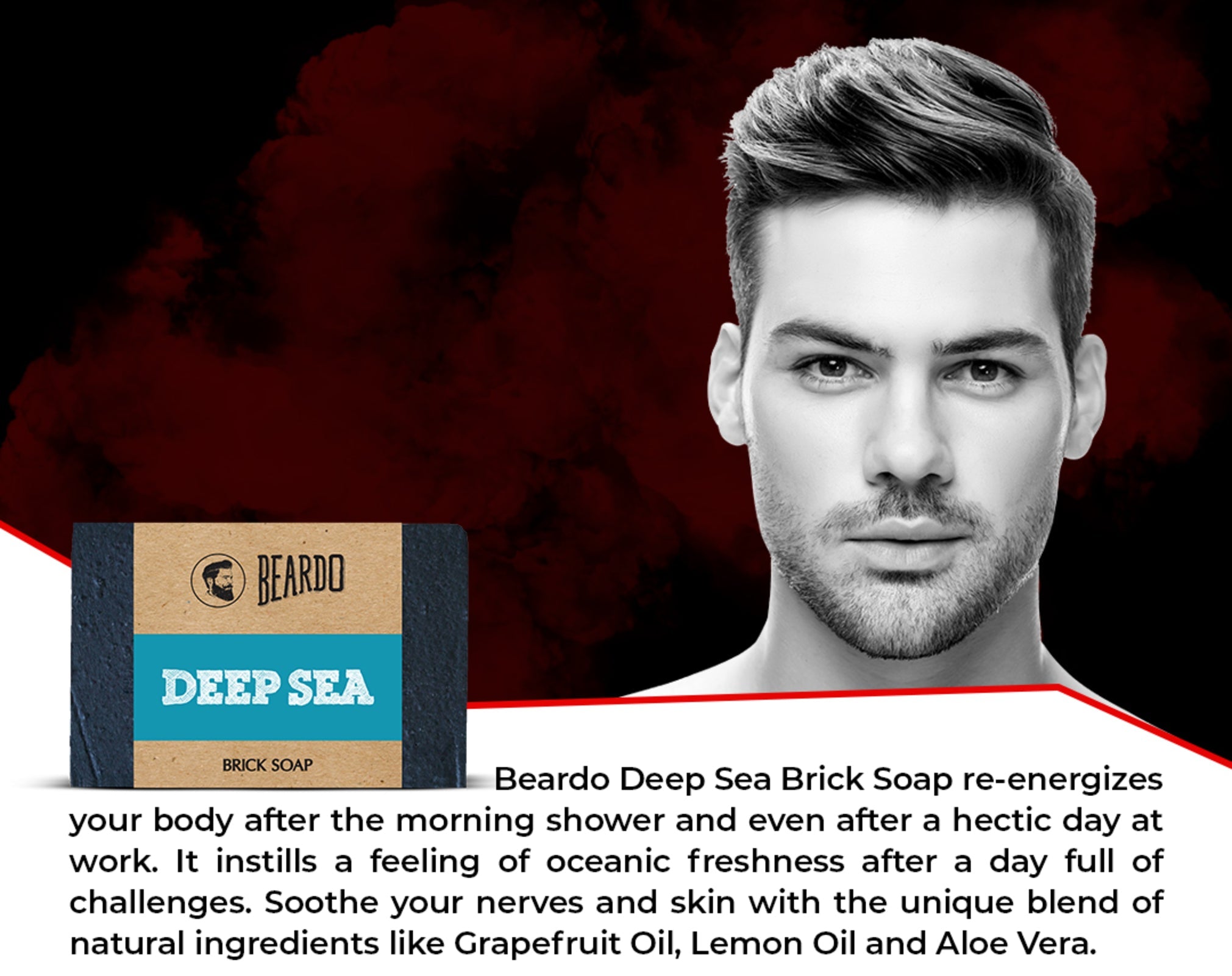 Deep Sea Brick Soap