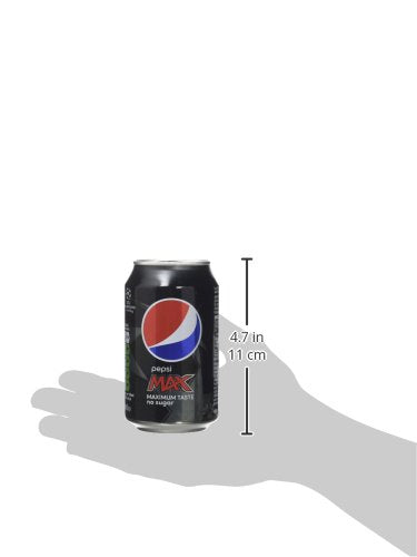 Pepsi Max Sterling Zero‑Sugar Cola Can 330ml Refreshing Beverage
