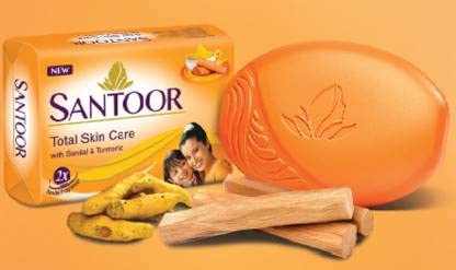 Santoor Lavender Fresh Cleanser Soap 4-Pack 100g Bars