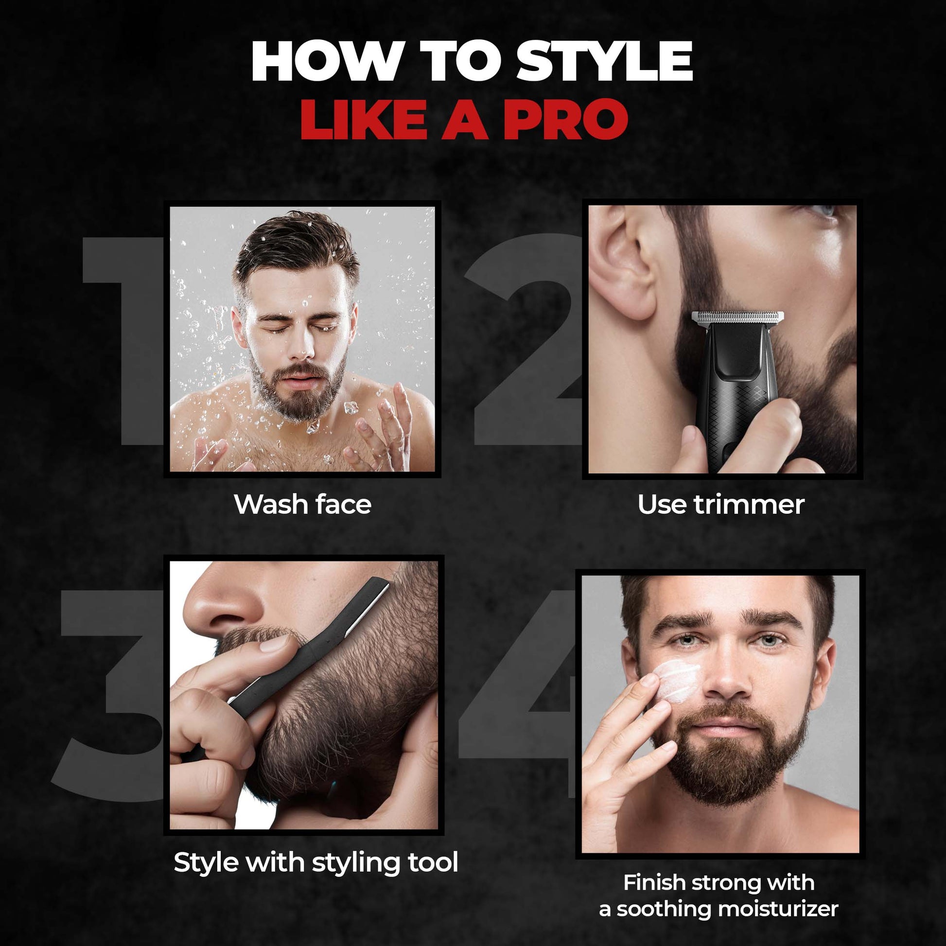 Beardo Ape-X Ez Styling Combo