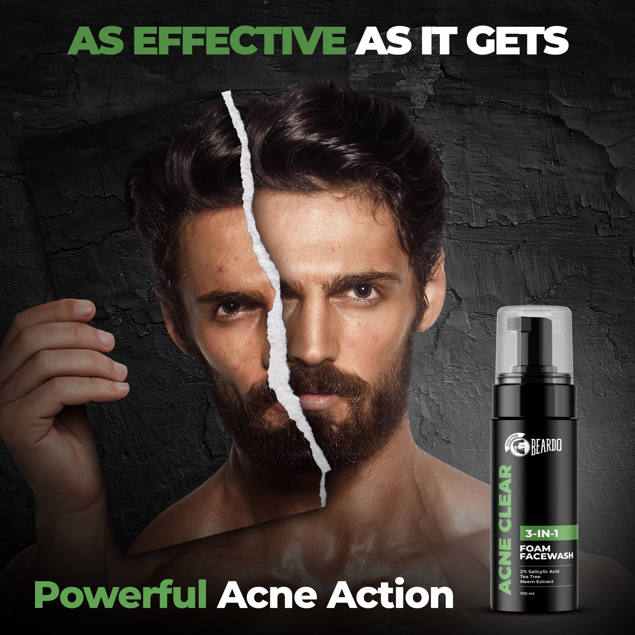 Beardo Acne Clear Face Wash