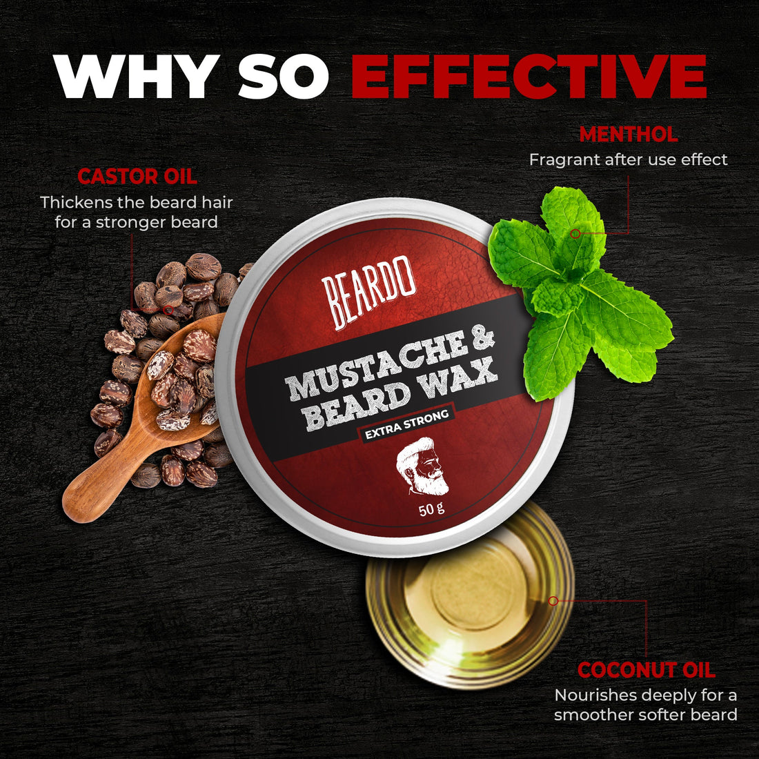 Beardo Beard & Mustache Wax