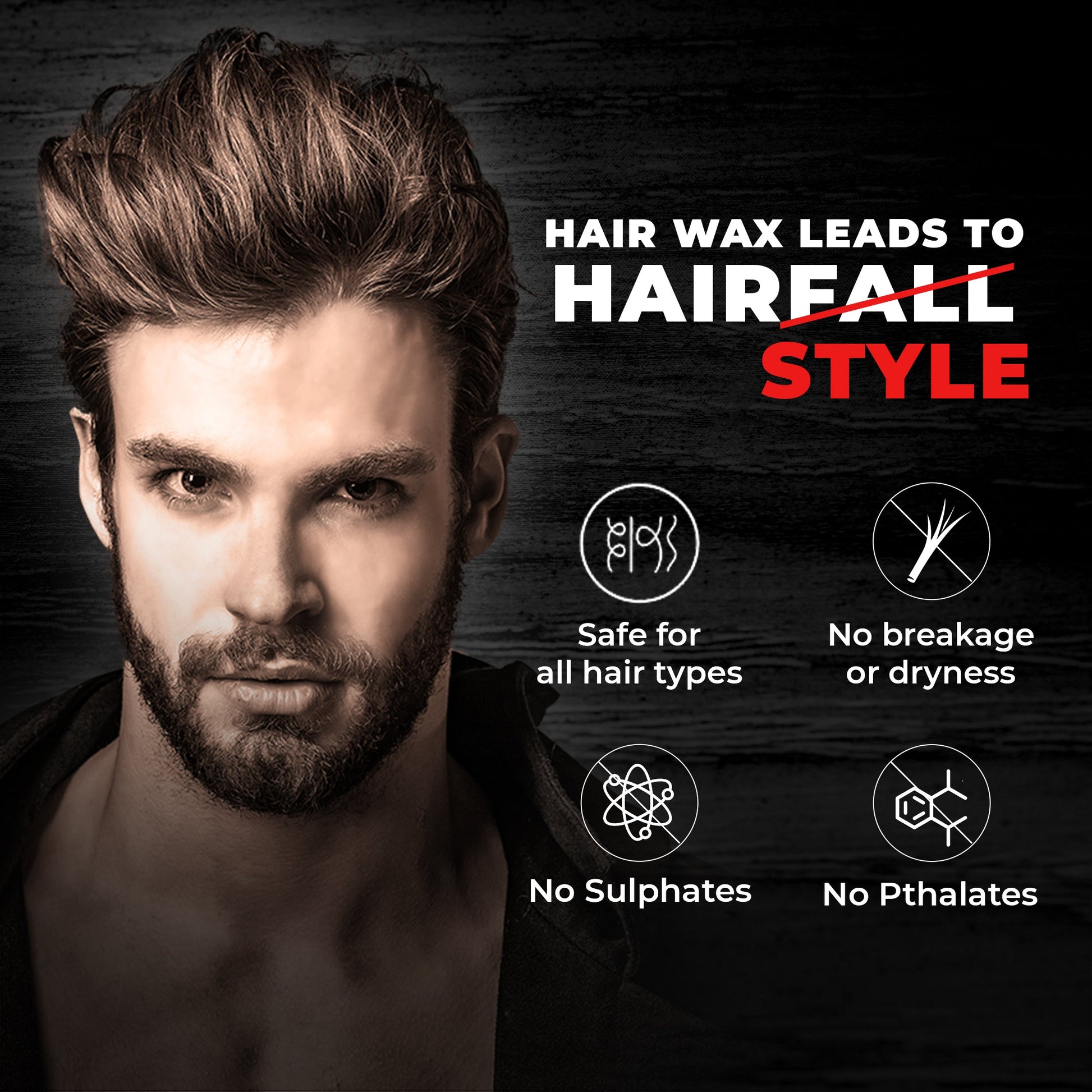 Beardo Strong Hair Clay Wax