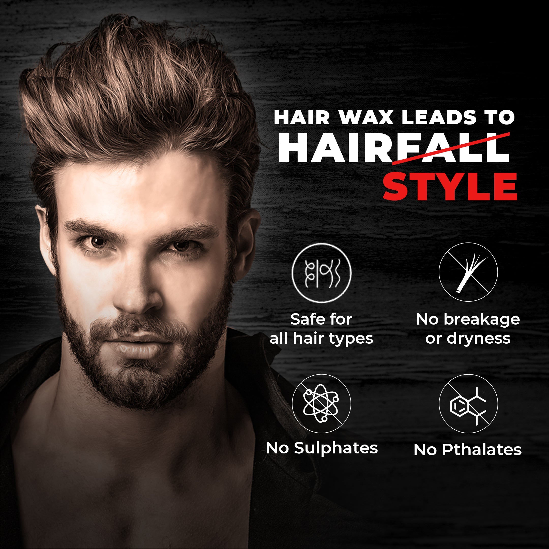 Beardo Strong Hair Clay Wax