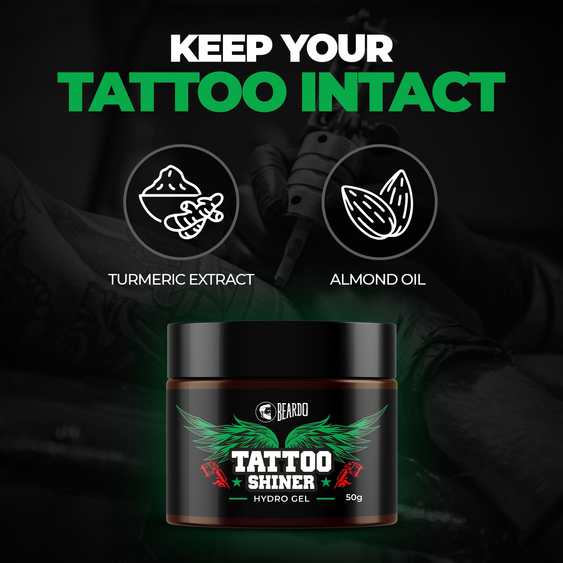 Beardo Tattoo Shiner Gel 50g