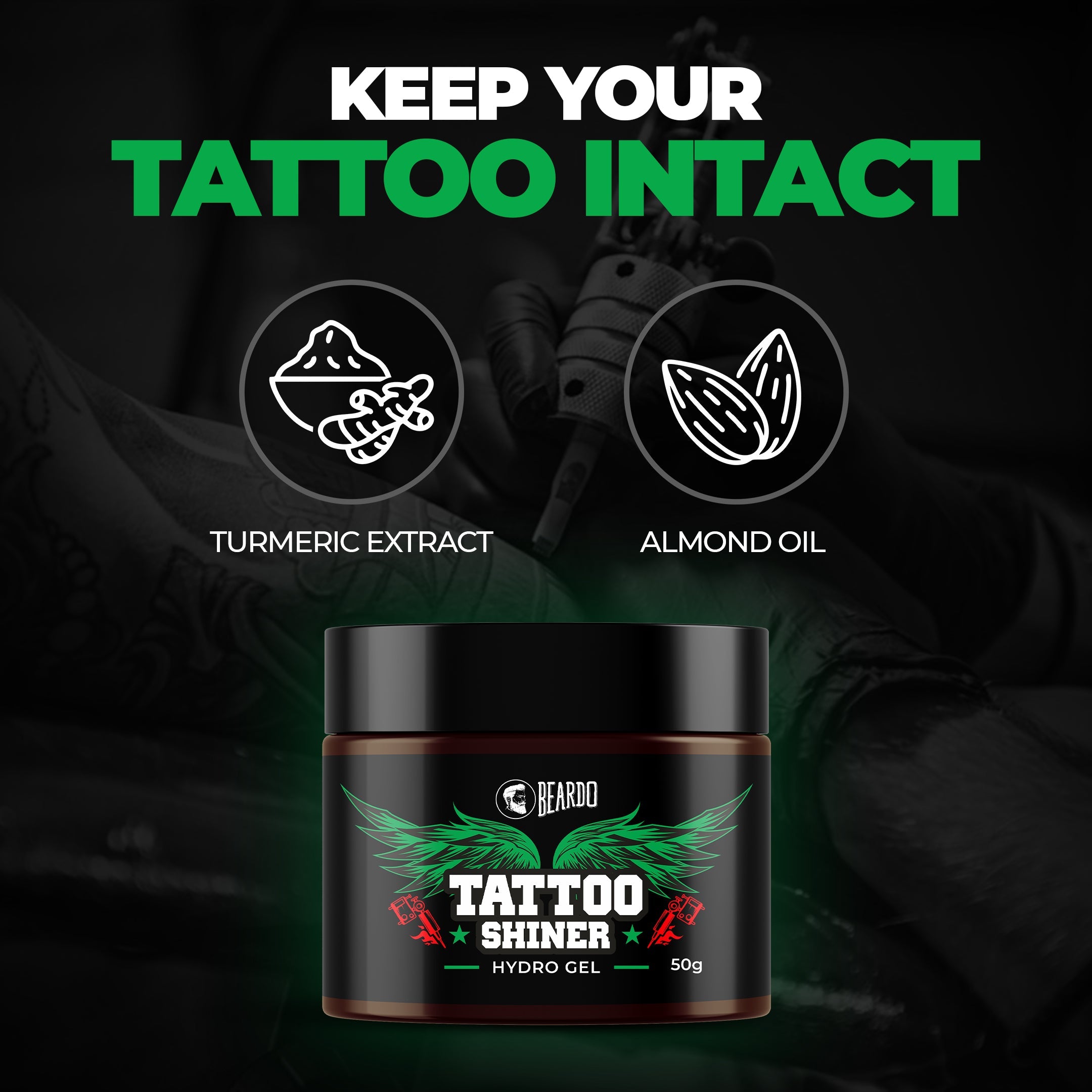 Beardo Tattoo Shiner Gel 50g