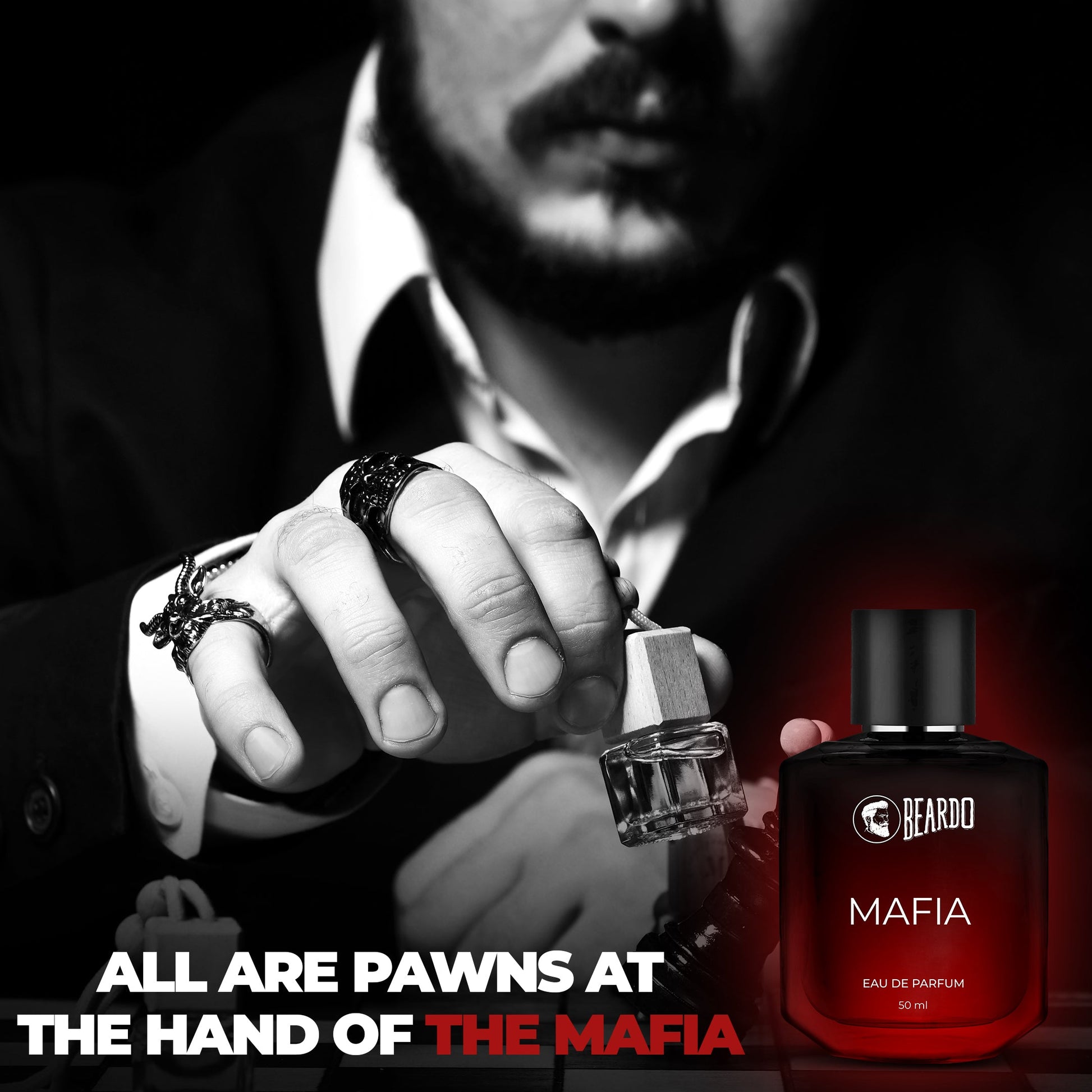 Beardo Whiskey Smoke Bourbon & Mafia EDP 50ml