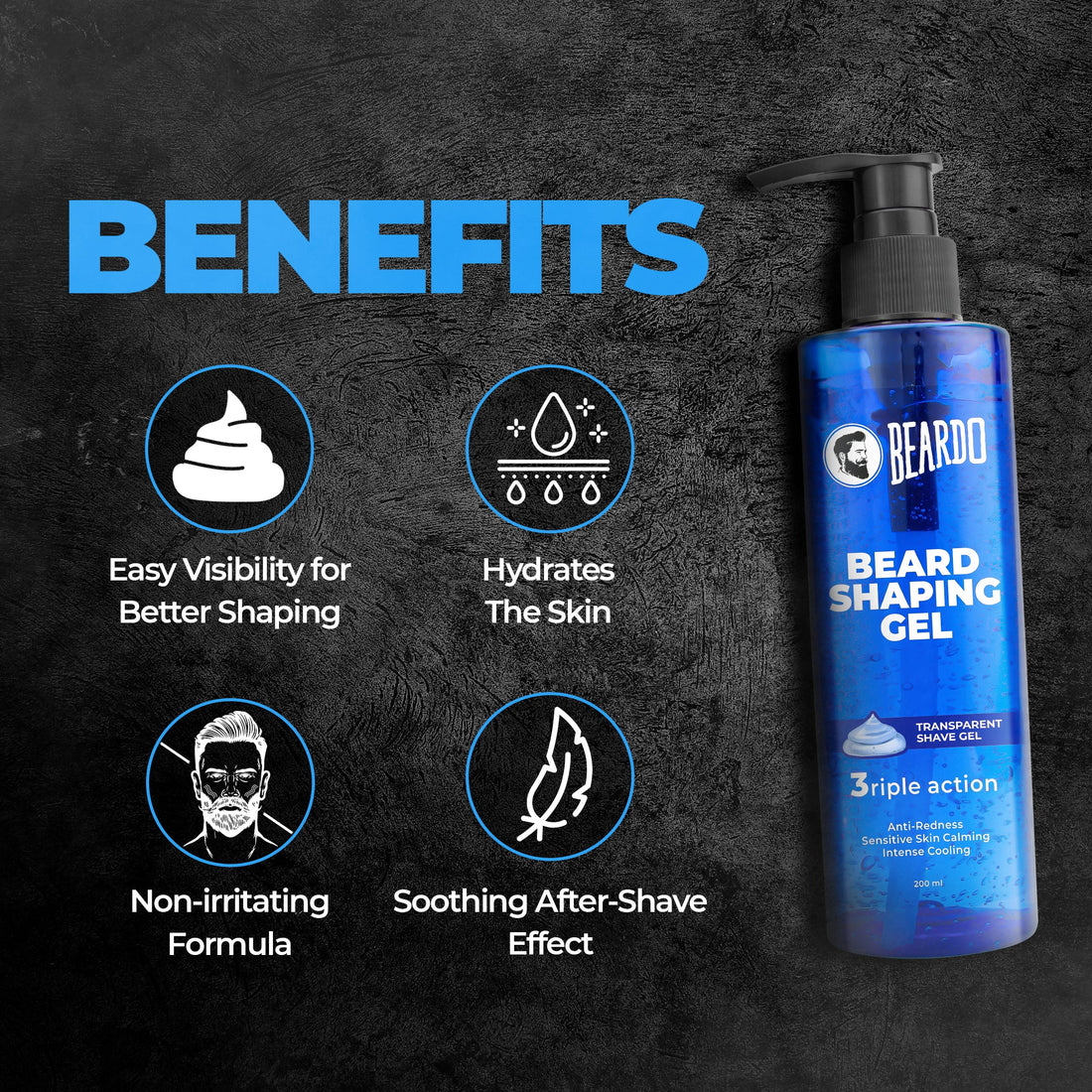 Beardo Shaping Gel 200ml