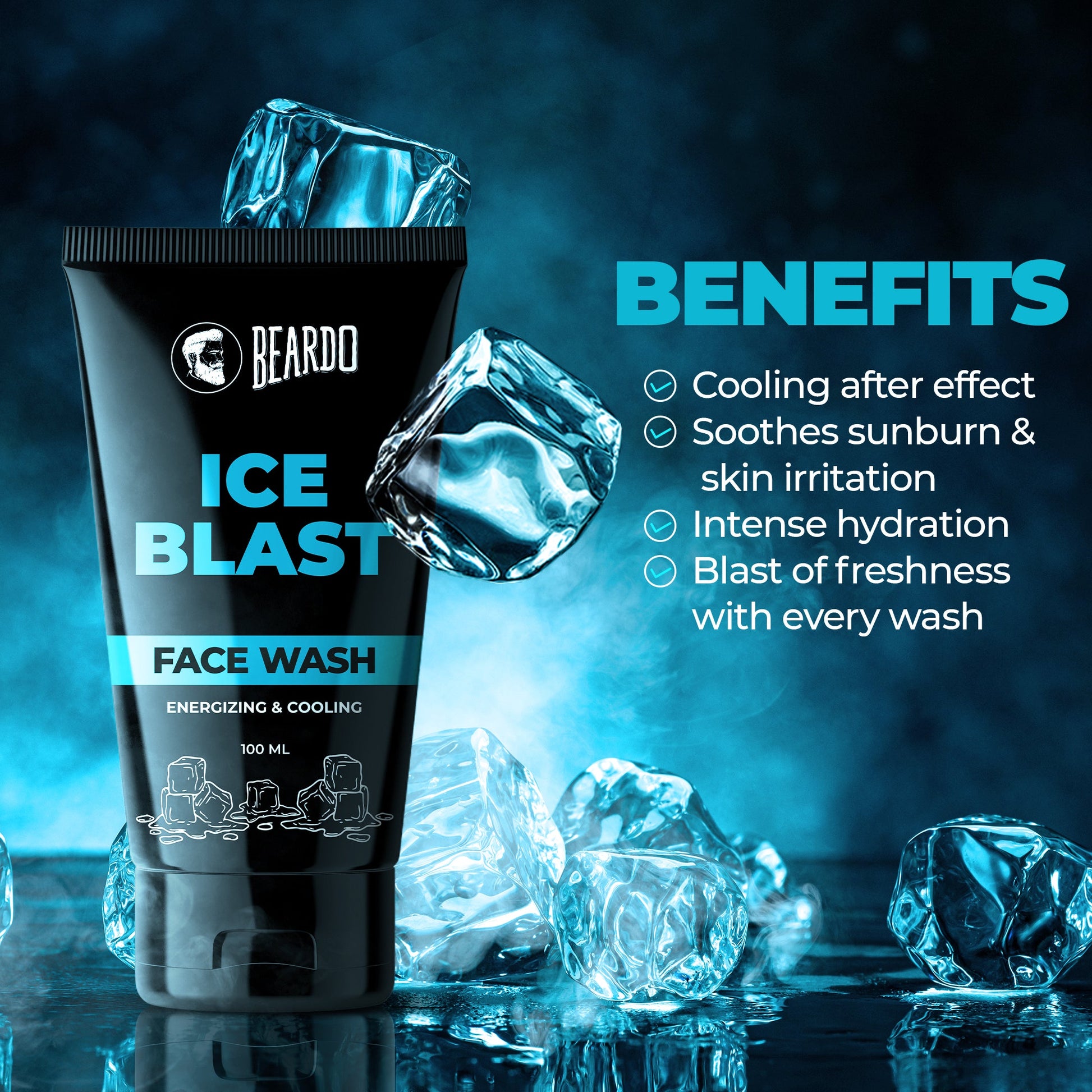 Beardo Face Wash Trio Pack