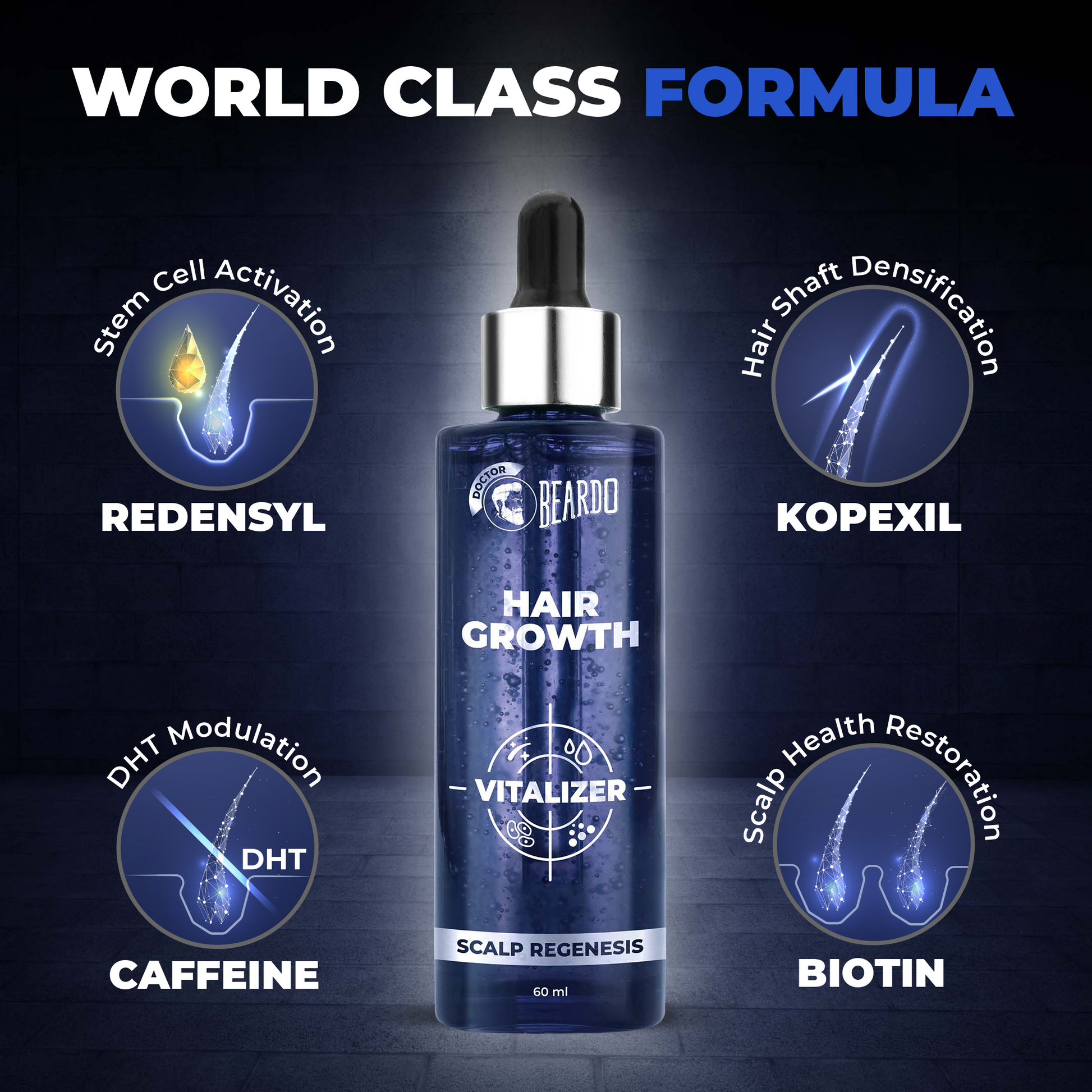 Beardo Hair Growth Vitalizer 60ml