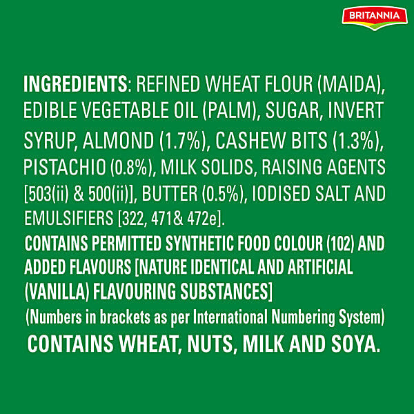 Britannia Good Day Pista Badam Cookies: Crunchy Nutty Delight, 200g Pouch