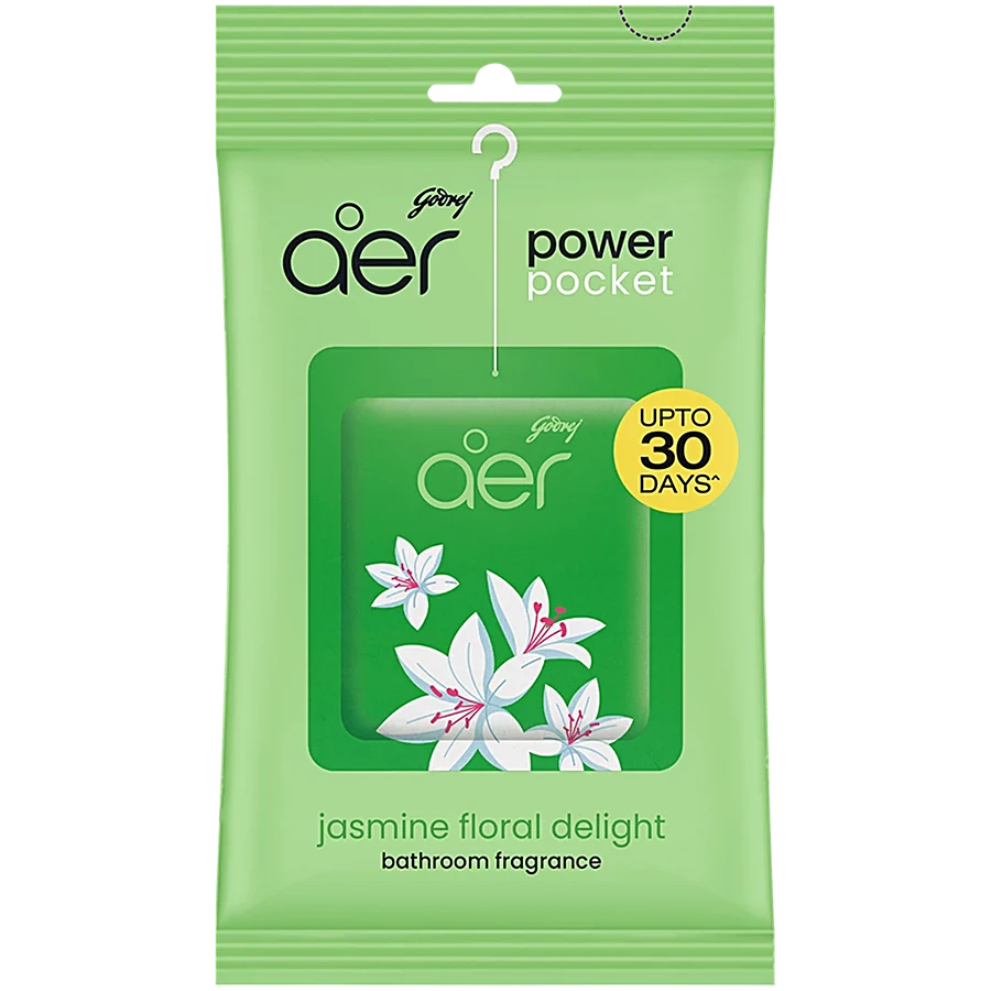 Godrej Aer Pocket Jasmine Flora MRP 65 (Pack of 6)