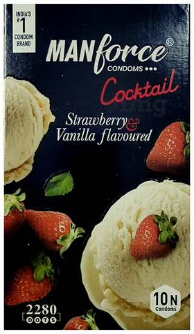 Manforce Strawberry Condom 99 MRP