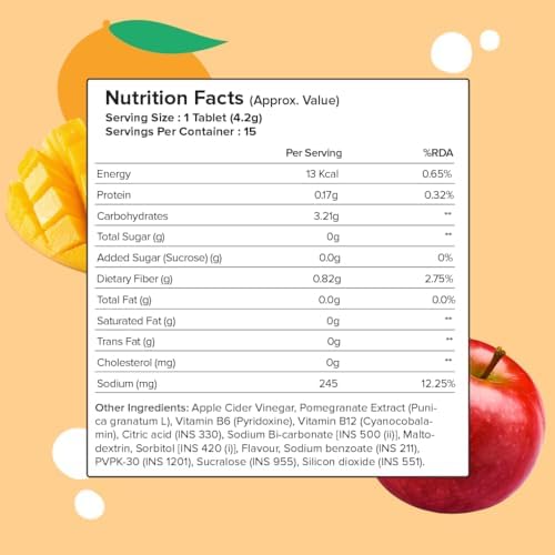 Apple Cider Vinegar Effervescent Tablets