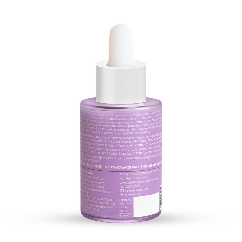 The Plant Fix Plix 10% Niacinamide Face Serum